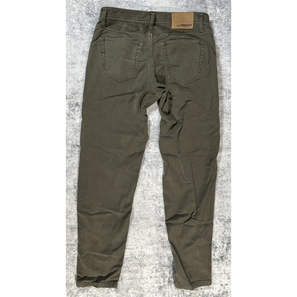 The Normal Brand Normal Slim Jeans Straight Leg Green Stretch Mens 31X29 Classic